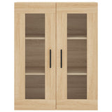 Wandschrank aus Sonoma-Eiche, 69,5 x 34 x 90 cm