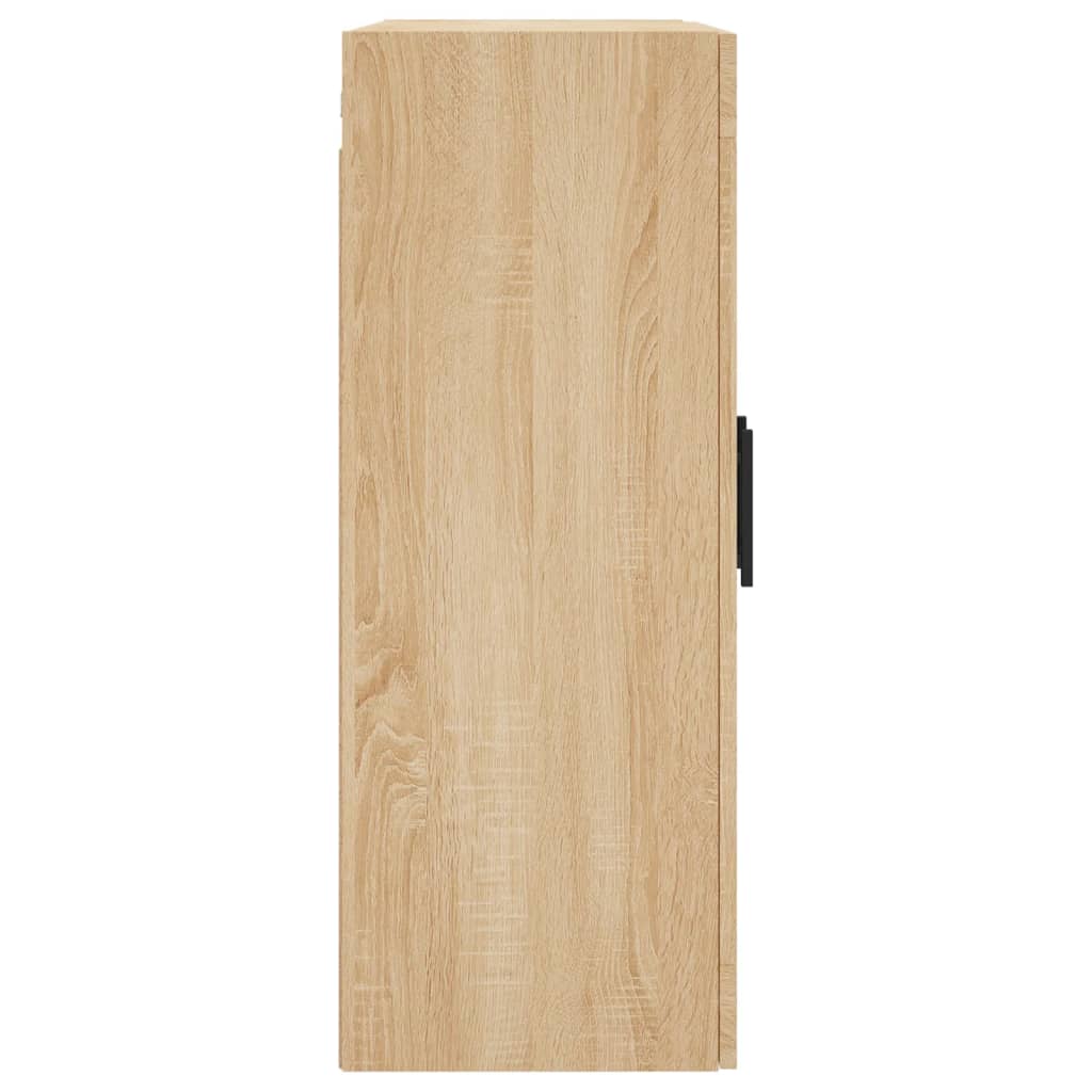 Wandschrank aus Sonoma-Eiche, 69,5 x 34 x 90 cm