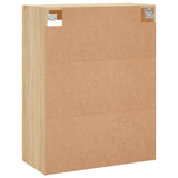 Wandschrank aus Sonoma-Eiche, 69,5 x 34 x 90 cm