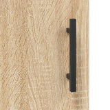 Sonoma oak wall cabinet 69.5x34x90 cm