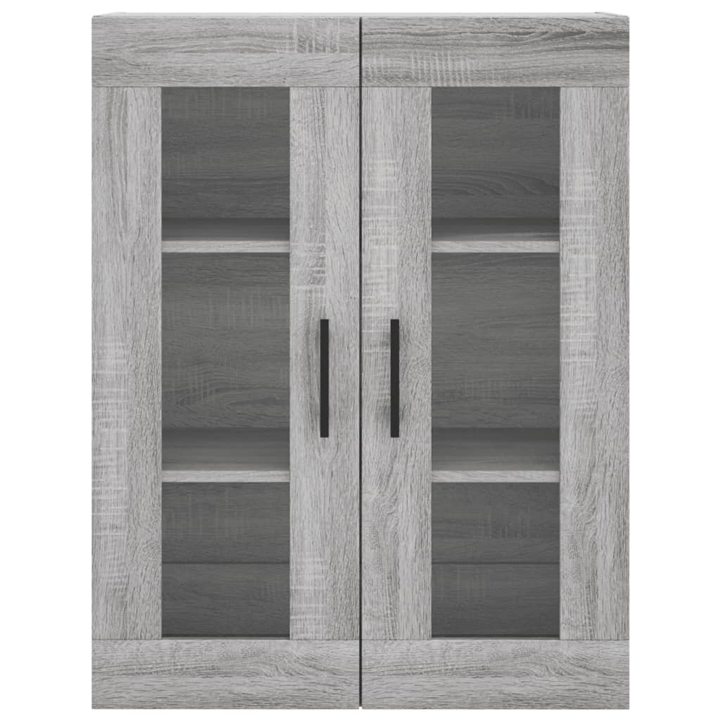 Armoire murale sonoma gris 69,5x34x90 cm