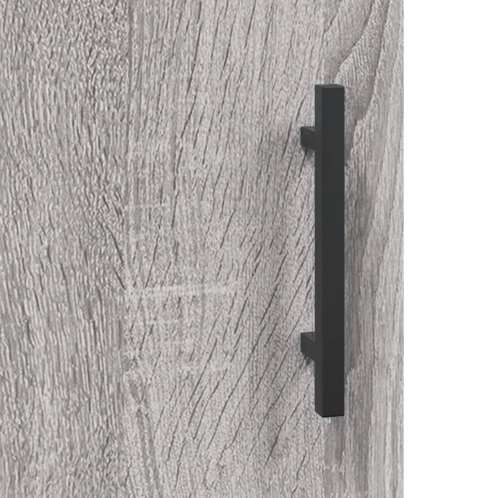 Armoire murale sonoma gris 69,5x34x90 cm