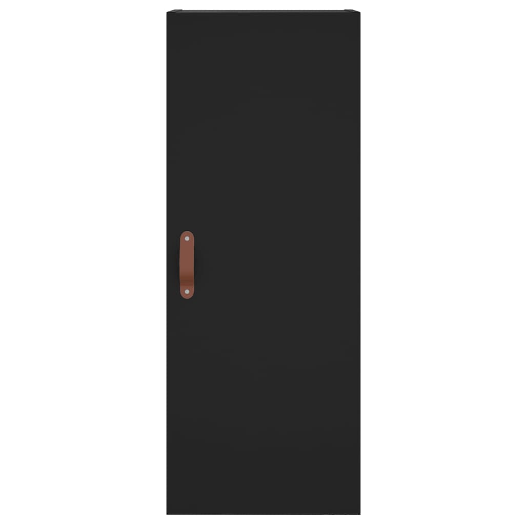 Armoire murale noir 34,5x34x90 cm