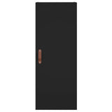 Armoire murale noir 34,5x34x90 cm