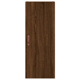 Armoire murale chêne marron 34,5x34x90 cm