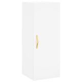 Armoire murale blanc 34,5x34x90 cm