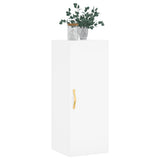 Armoire murale blanc 34,5x34x90 cm