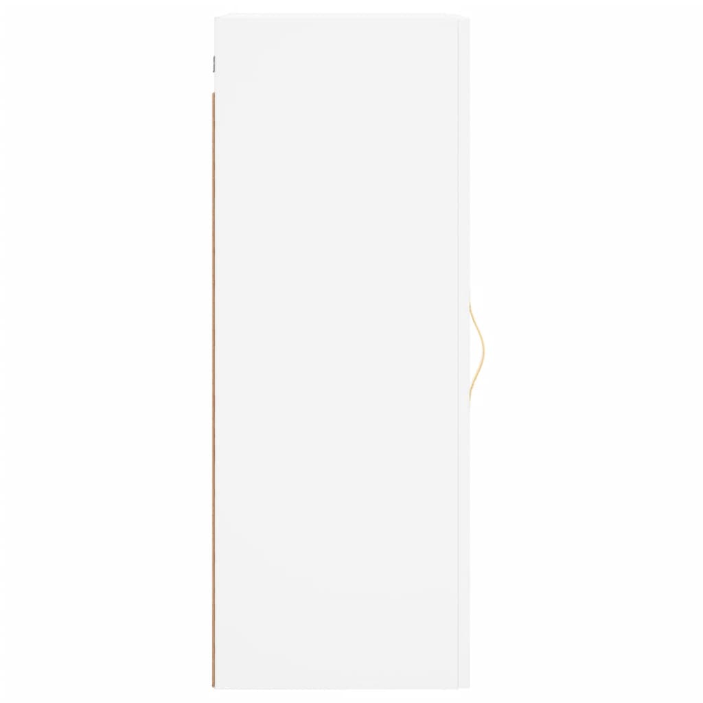 Armoire murale blanc 34,5x34x90 cm