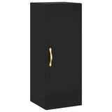 Armoire murale noir 34,5x34x90 cm