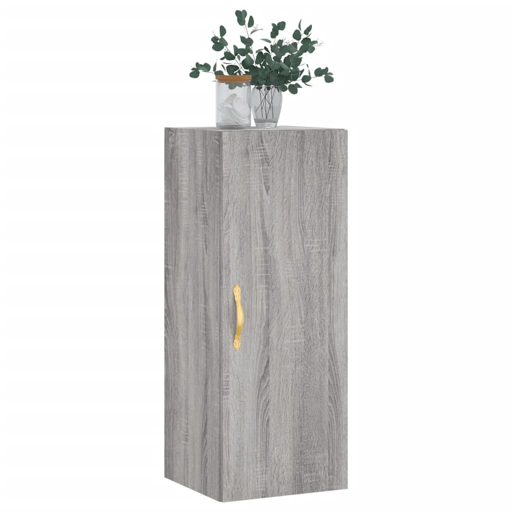 Sonoma grey wall cabinet 34.5x34x90 cm