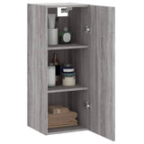 Sonoma grey wall cabinet 34.5x34x90 cm