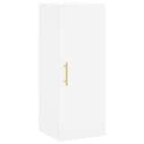 Armoire murale blanc 34,5x34x90 cm