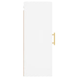 Armoire murale blanc 34,5x34x90 cm