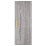 Armoire murale sonoma gris 34,5x34x90 cm