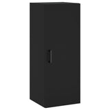 Armoire murale noir 34,5x34x90 cm