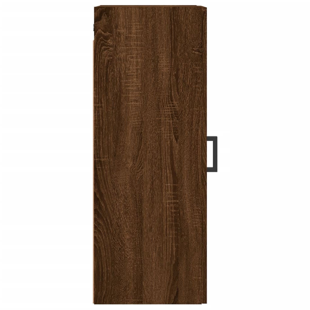 Armoire murale chêne marron 34,5x34x90 cm