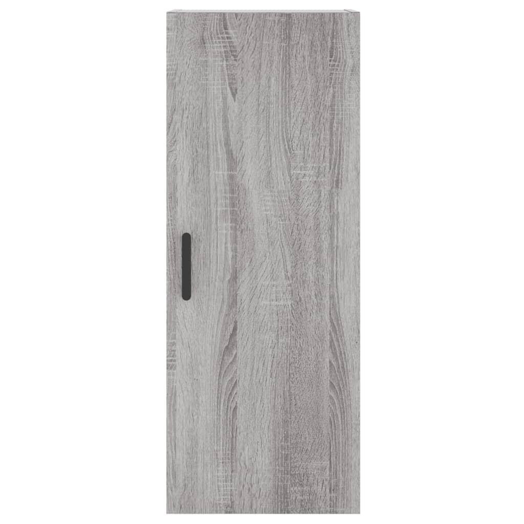 Armoire murale sonoma gris 34,5x34x90 cm