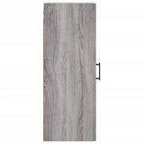 Armoire murale sonoma gris 34,5x34x90 cm