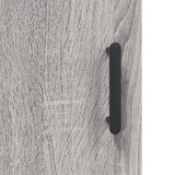 Armoire murale sonoma gris 34,5x34x90 cm