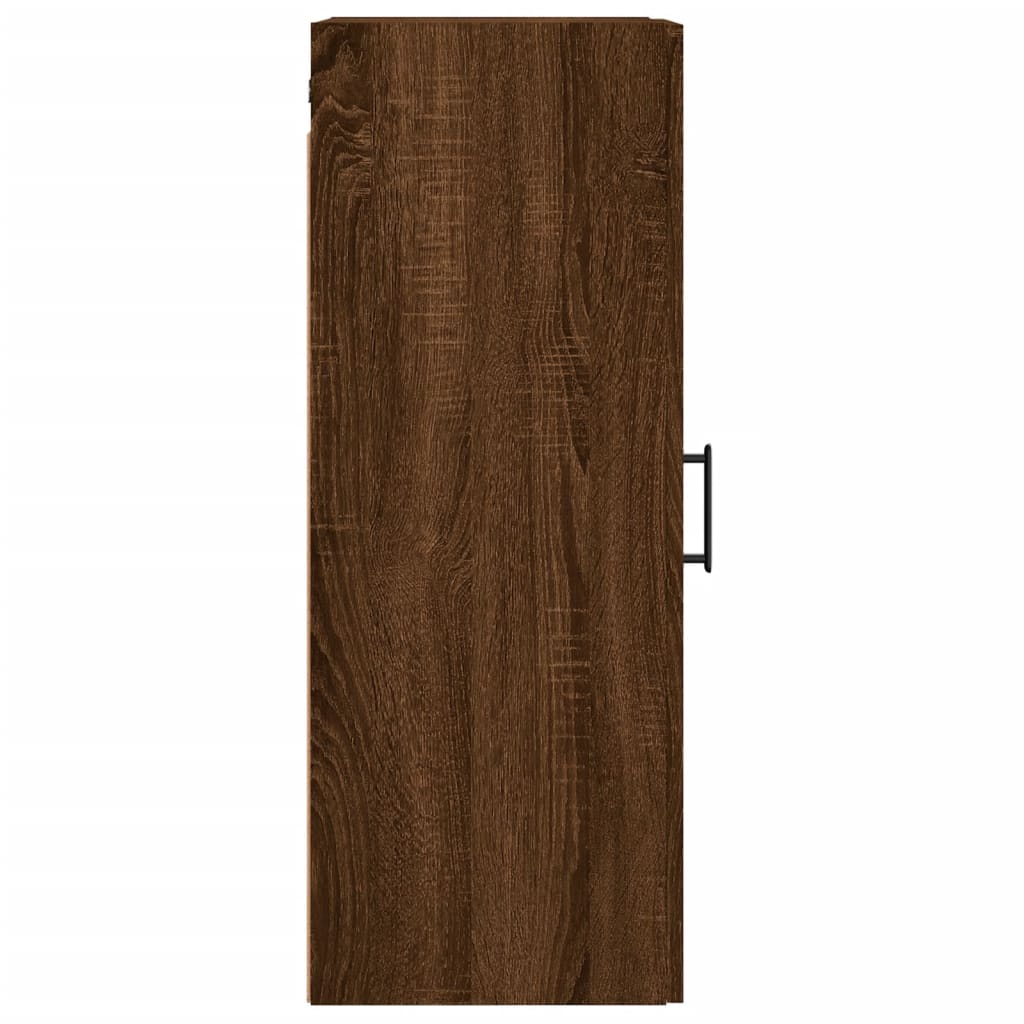 Armoire murale chêne marron 34,5x34x90 cm