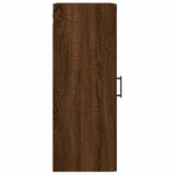 Armoire murale chêne marron 34,5x34x90 cm