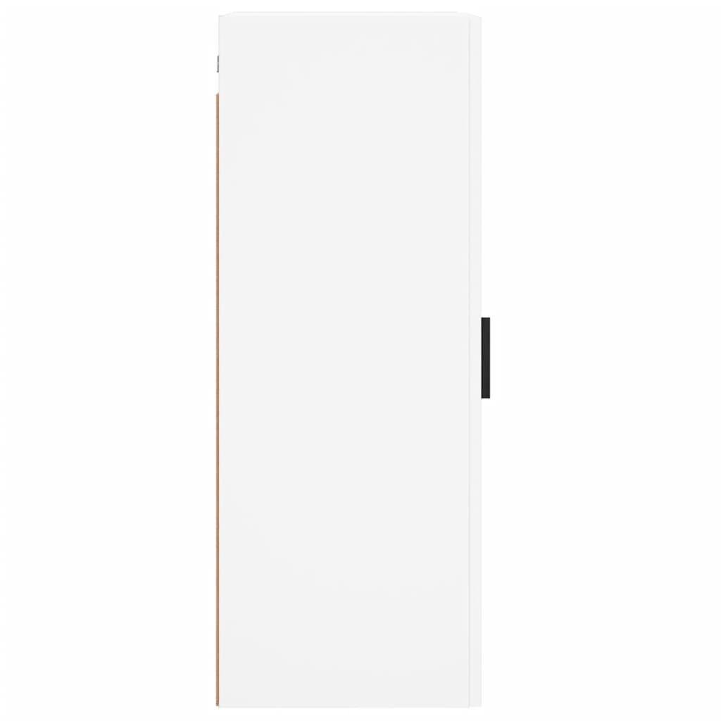 Armoire murale blanc 34,5x34x90 cm