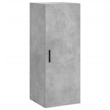 Armoire murale gris béton 34,5x34x90 cm