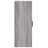 Armoire murale sonoma gris 34,5x34x90 cm