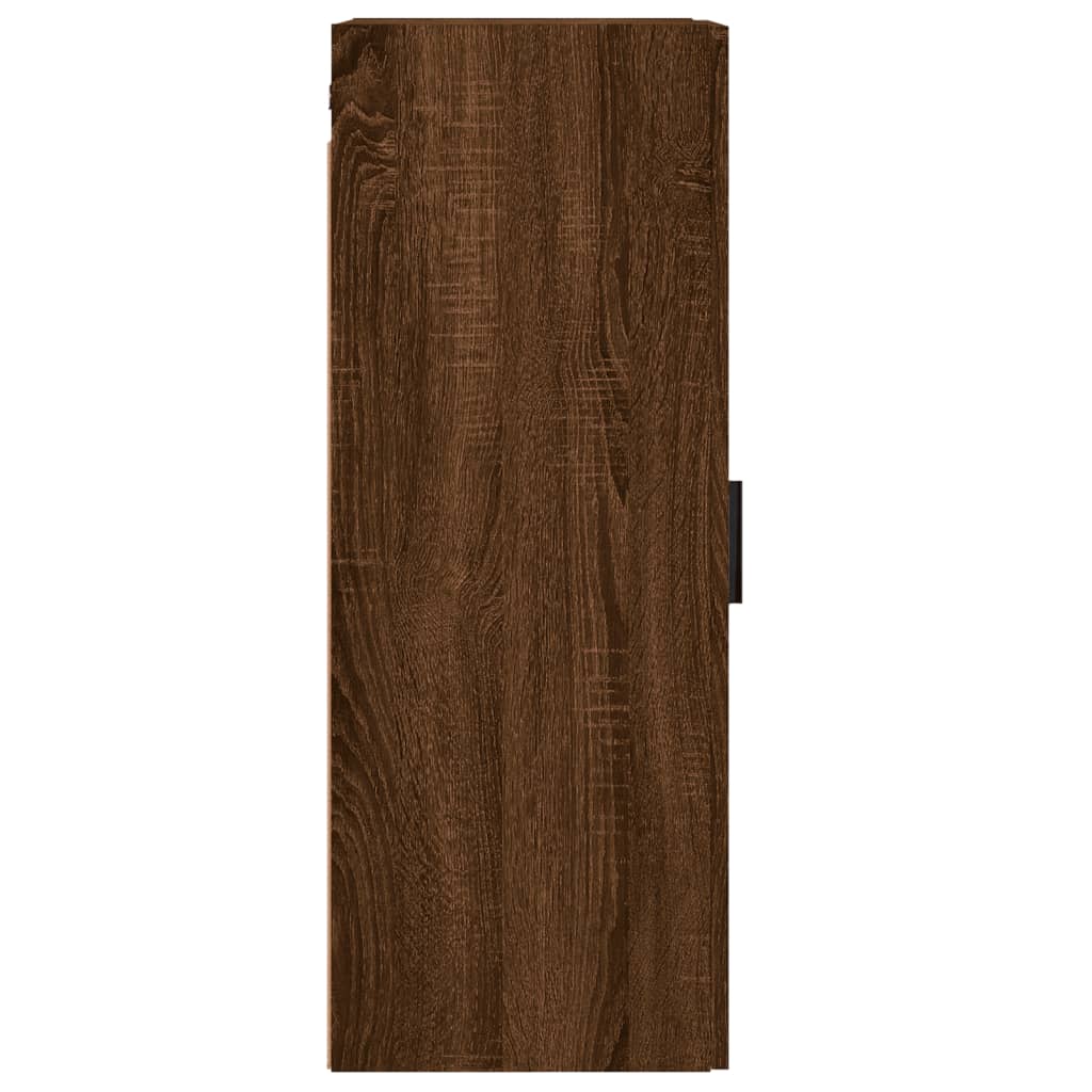 Armoire murale chêne marron 34,5x34x90 cm