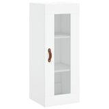 Armoire murale blanc 34,5x34x90 cm