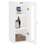 White wall cabinet 34.5x34x90 cm