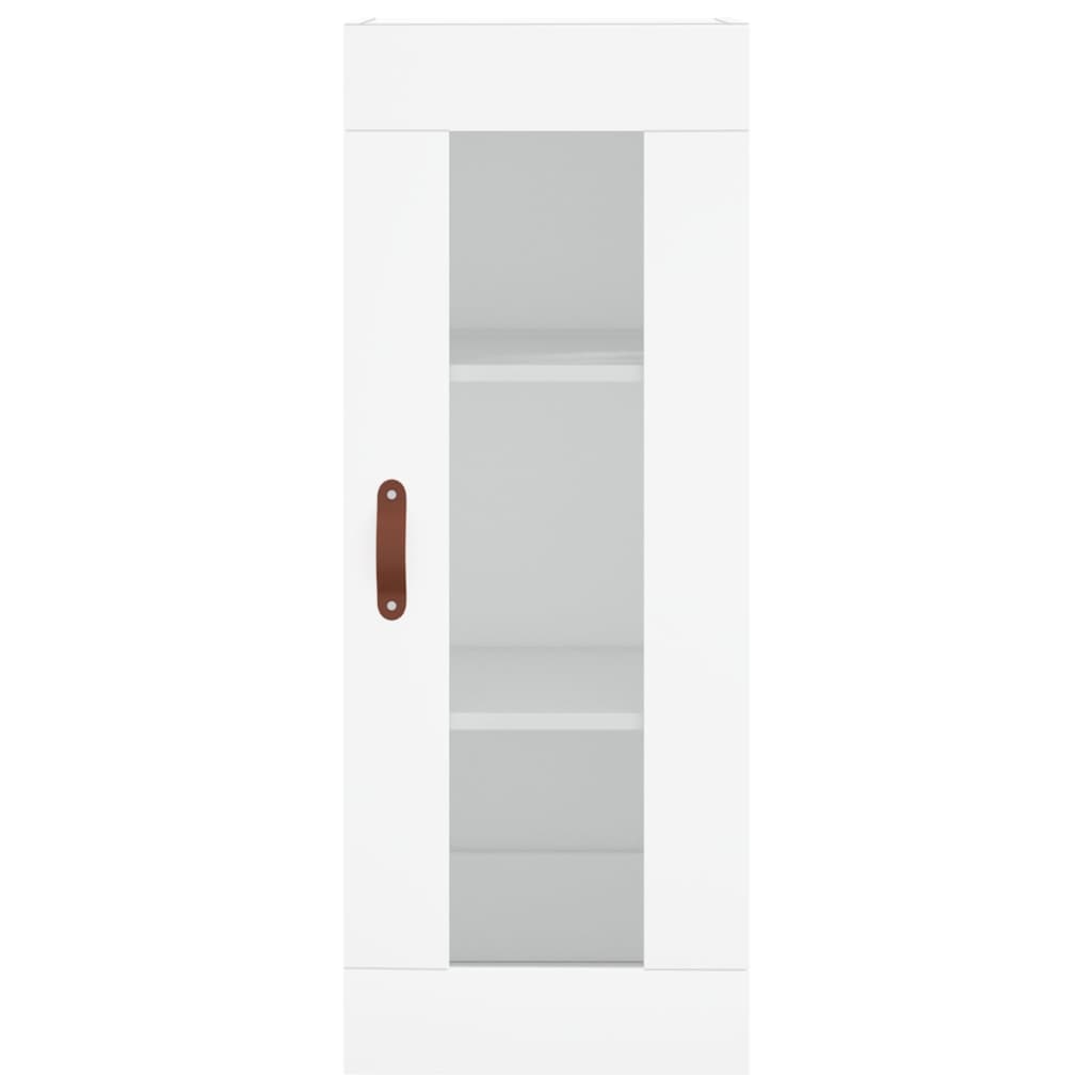 Armoire murale blanc 34,5x34x90 cm