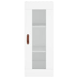 Armoire murale blanc 34,5x34x90 cm