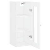 White wall cabinet 34.5x34x90 cm