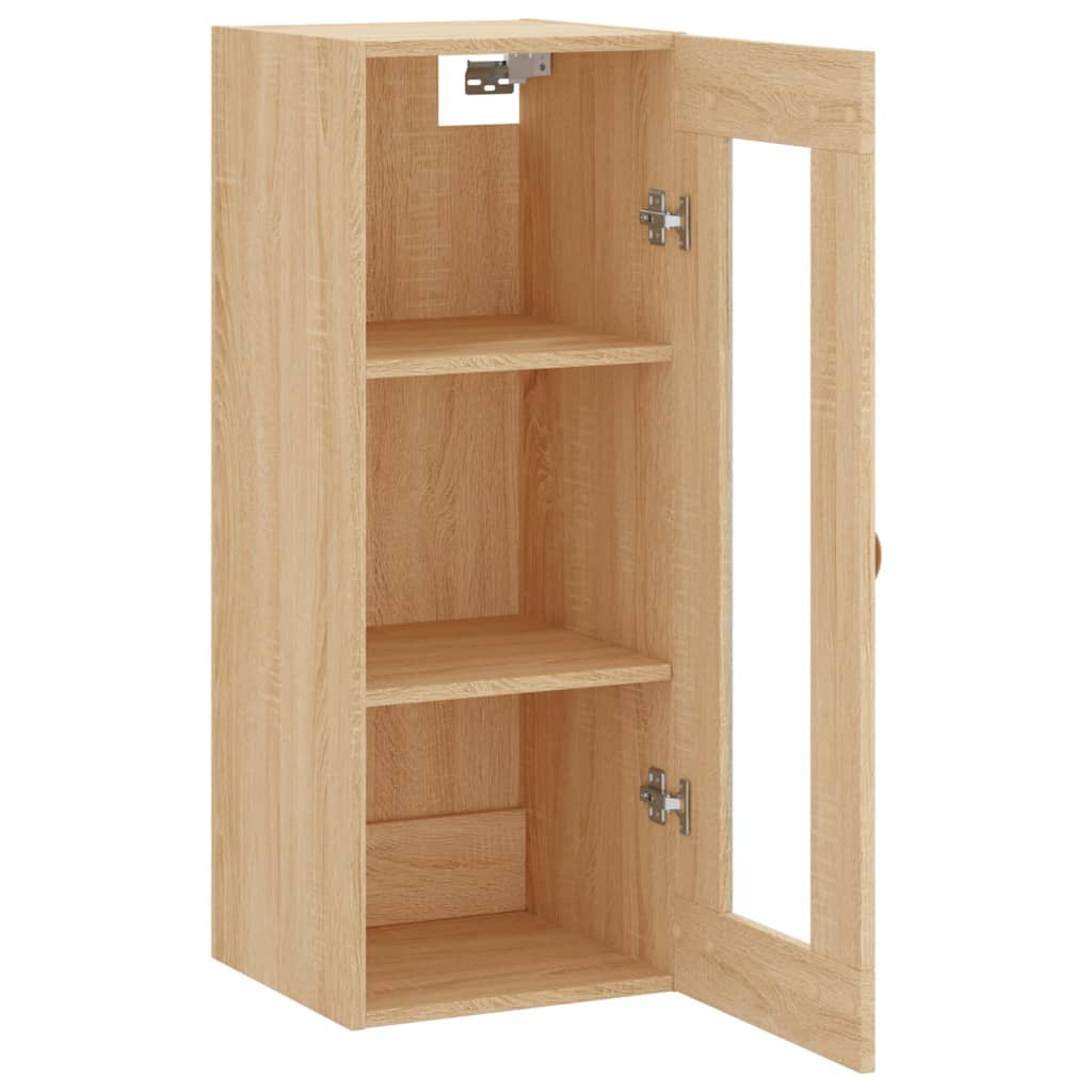 Armoire murale chêne sonoma 34,5x34x90 cm