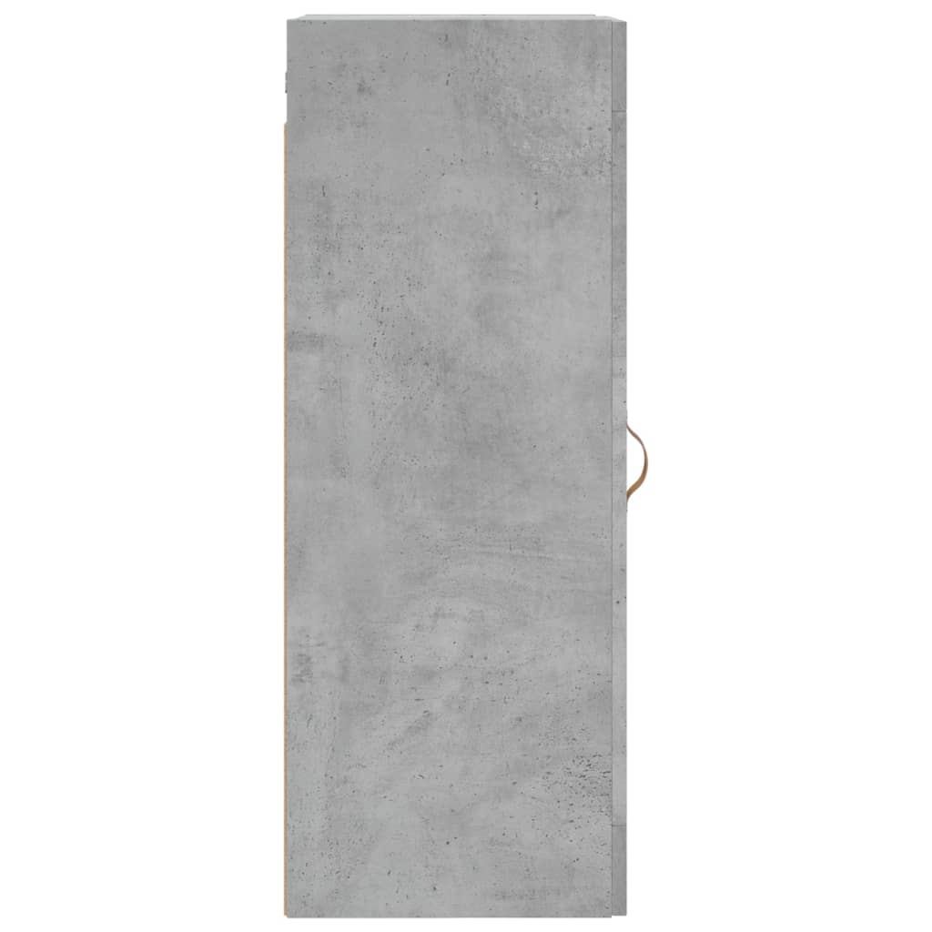 Armoire murale gris béton 34,5x34x90 cm