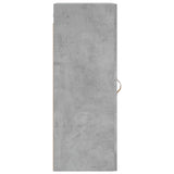 Concrete gray wall cabinet 34.5x34x90 cm