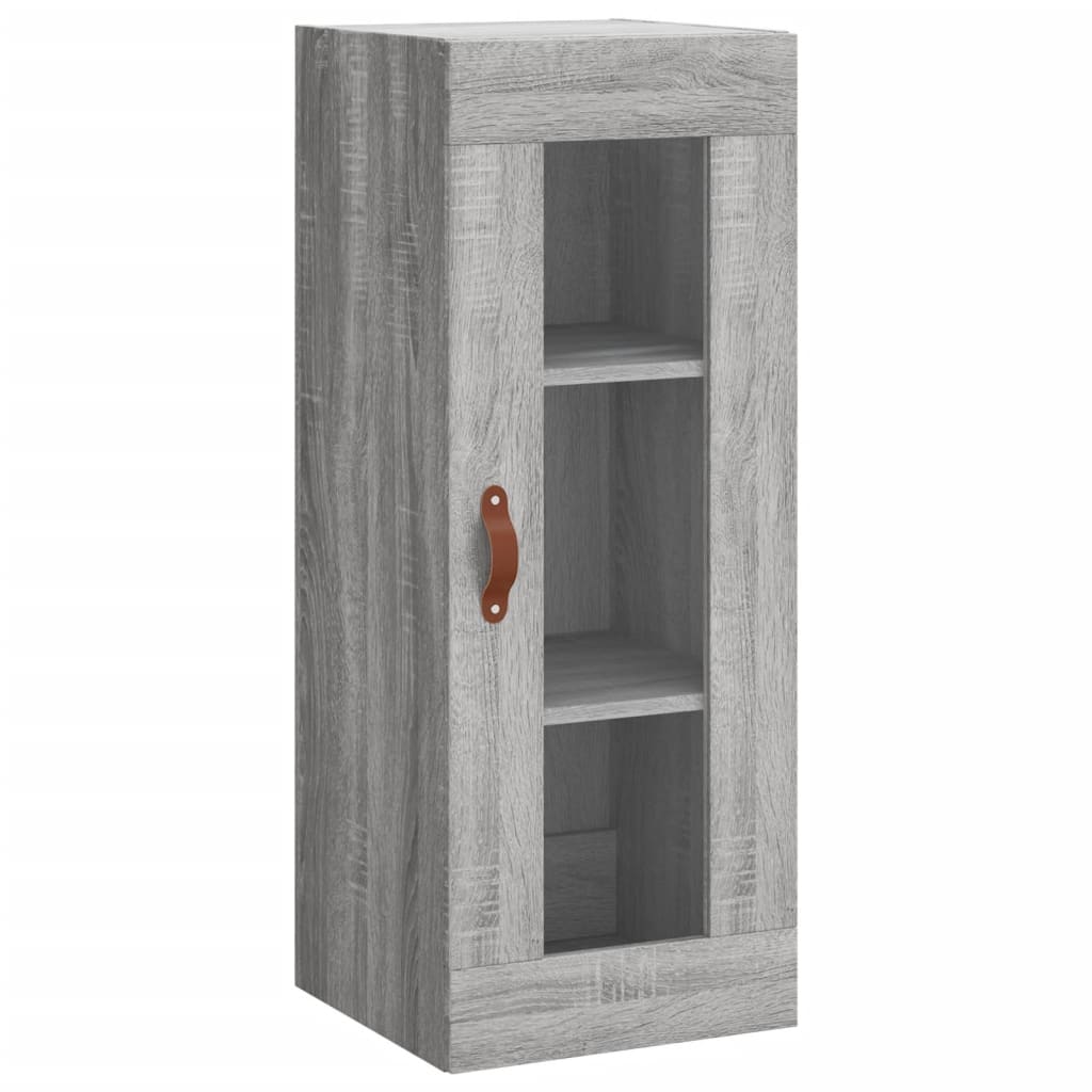 Sonoma grauer Wandschrank 34,5x34x90 cm