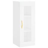 Armoire murale blanc 34,5x34x90 cm