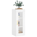 Armoire murale blanc 34,5x34x90 cm