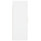 Armoire murale blanc 34,5x34x90 cm