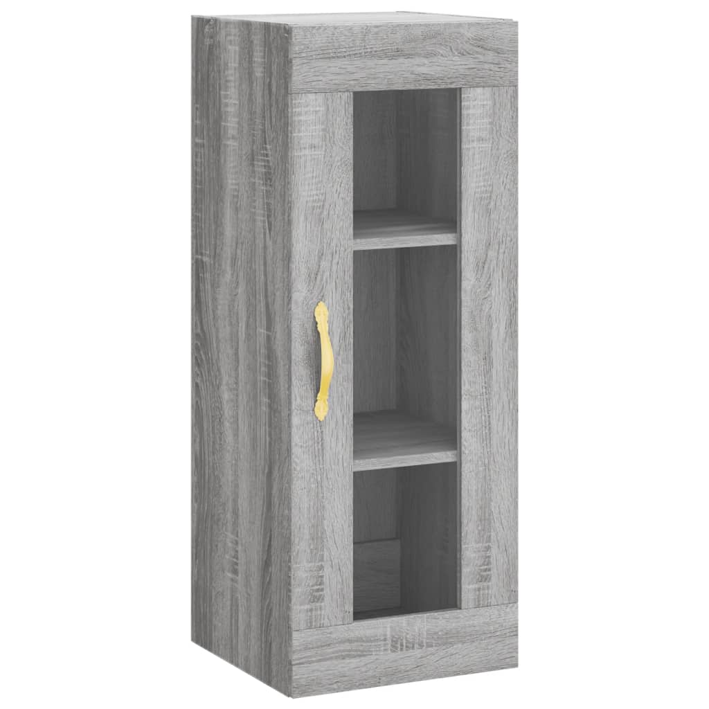 Sonoma grauer Wandschrank 34,5x34x90 cm