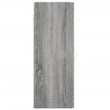 Armoire murale sonoma gris 34,5x34x90 cm