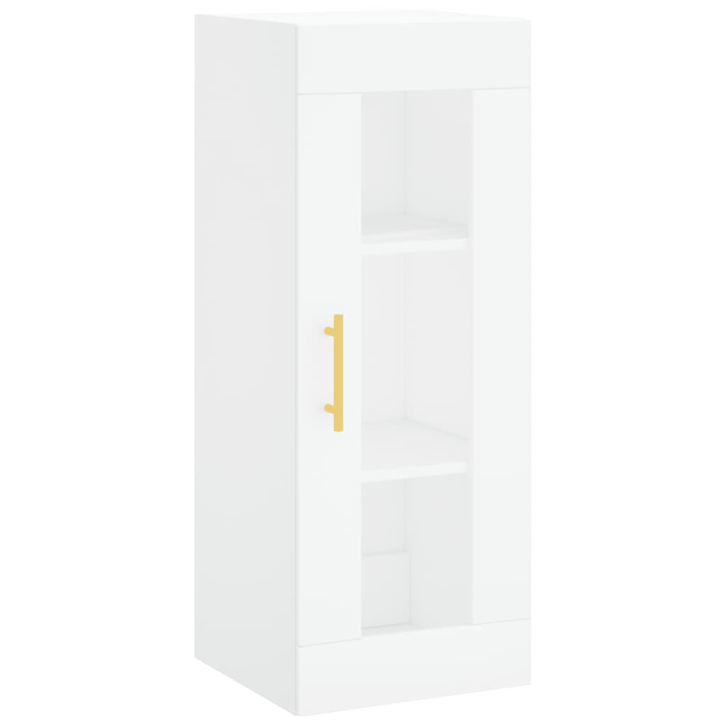 White wall cabinet 34.5x34x90 cm