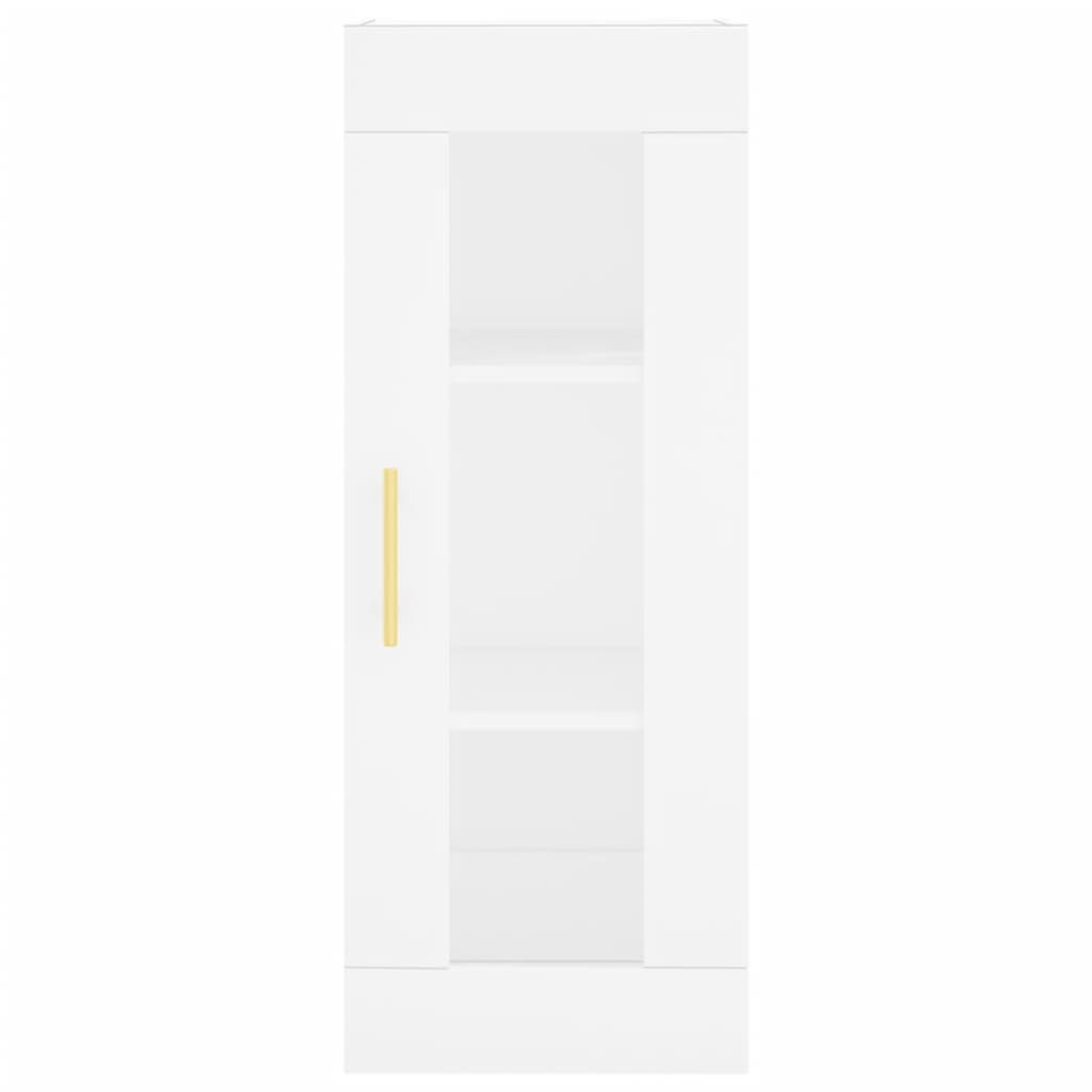 White wall cabinet 34.5x34x90 cm