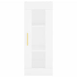 White wall cabinet 34.5x34x90 cm