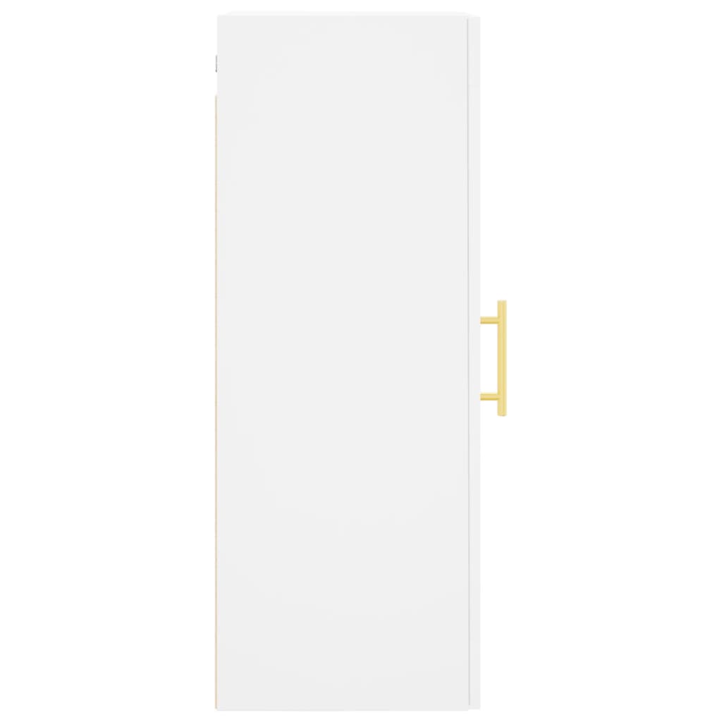 White wall cabinet 34.5x34x90 cm