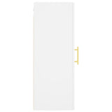 White wall cabinet 34.5x34x90 cm