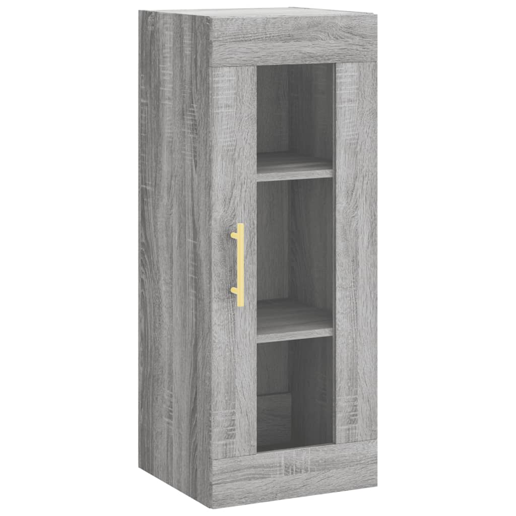 Sonoma grauer Wandschrank 34,5x34x90 cm