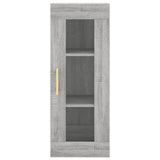 Armoire murale sonoma gris 34,5x34x90 cm